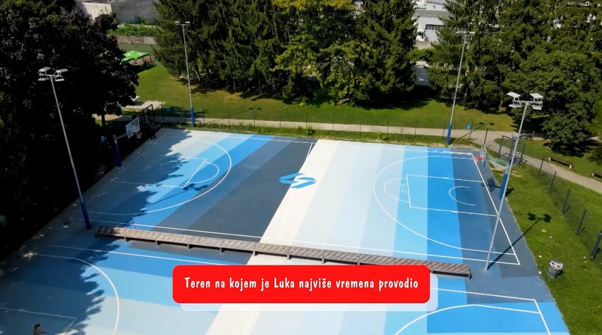 Luka Dončić, emisija "Metar moga sela"