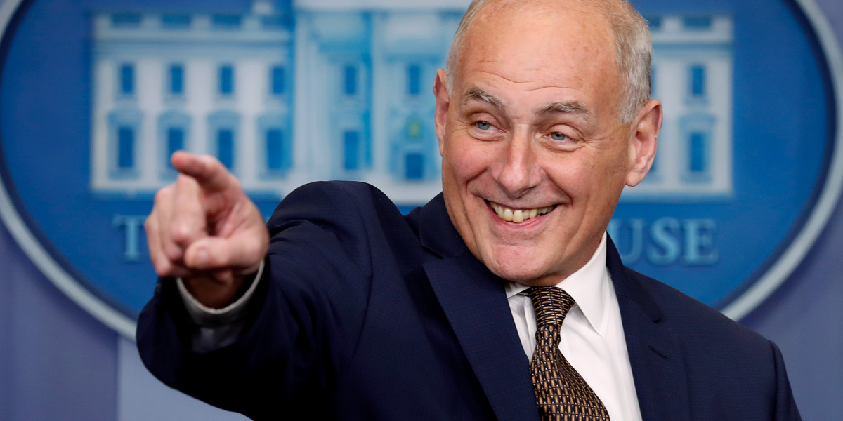 John Kelly backtracks after saying that he runs the country