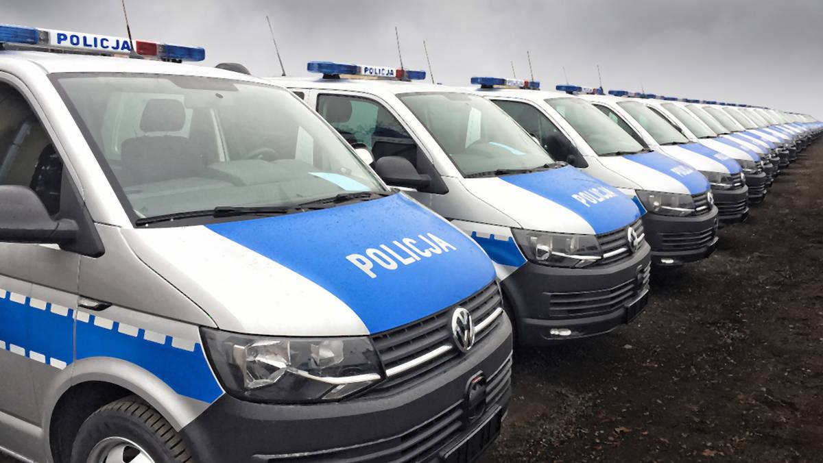 Volkswageny Transportery dla policji