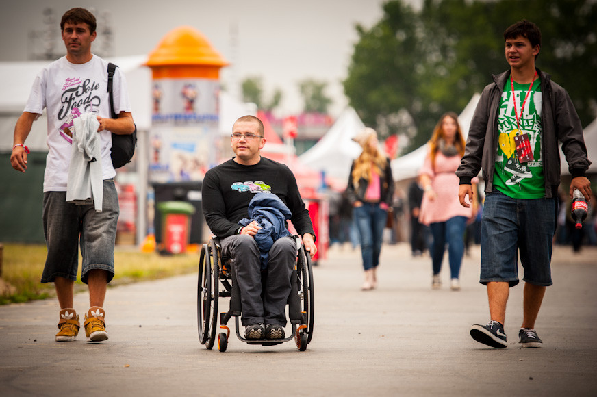 Coke Live Music Festival 2012 - publiczność (fot. Monika Stolarska / Onet)