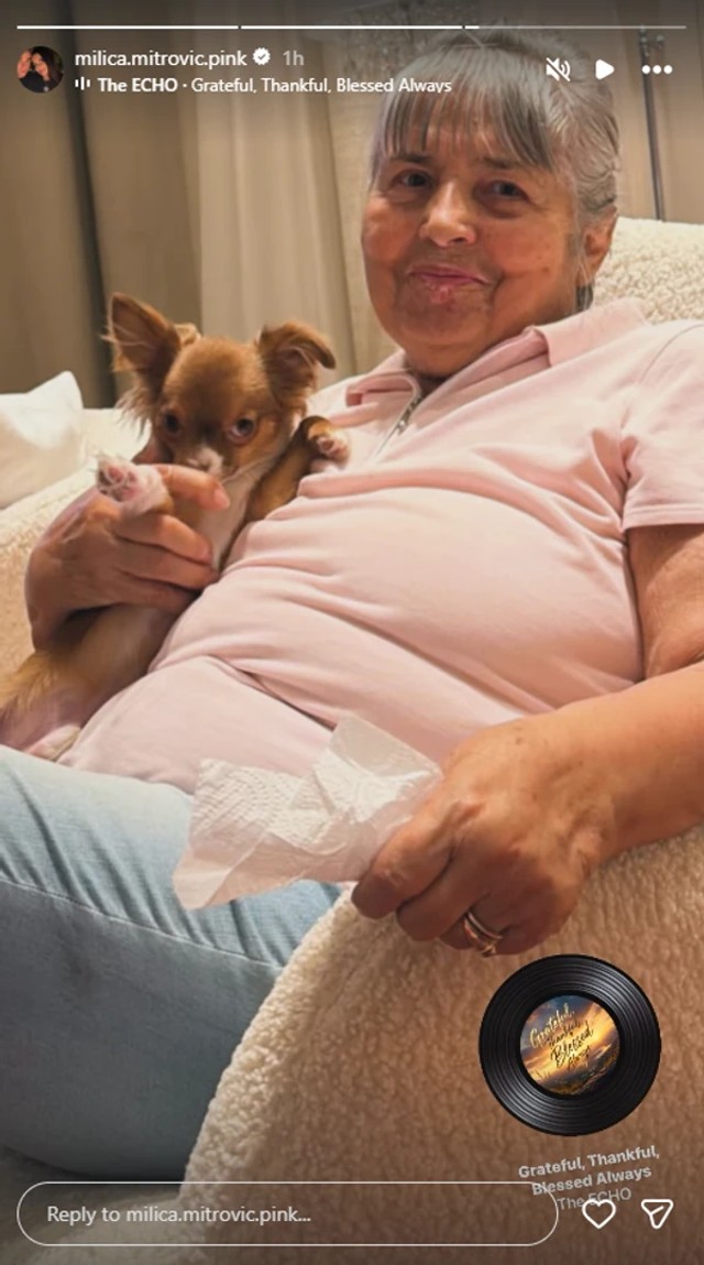 Majka Milice Mitrović (Foto: Instagram/milica.mitrovic.pink)