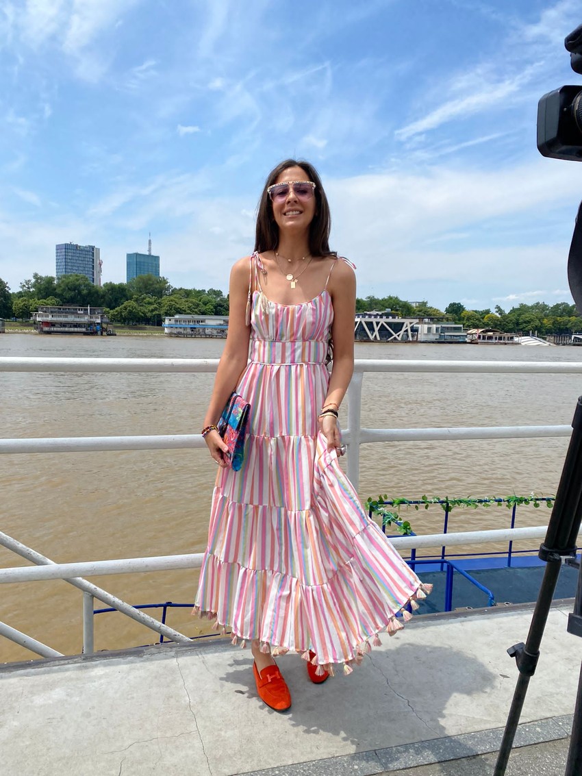 Glumica Ivana Dudić u skupocenom stajlingu