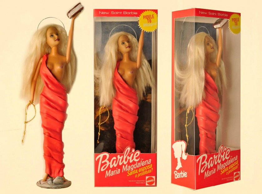 Lalka Barbie jako Matka Boska