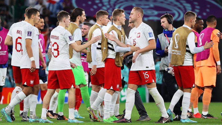 Reprezentacja Polski po meczu 1/8 finału MŚ w Katarze
