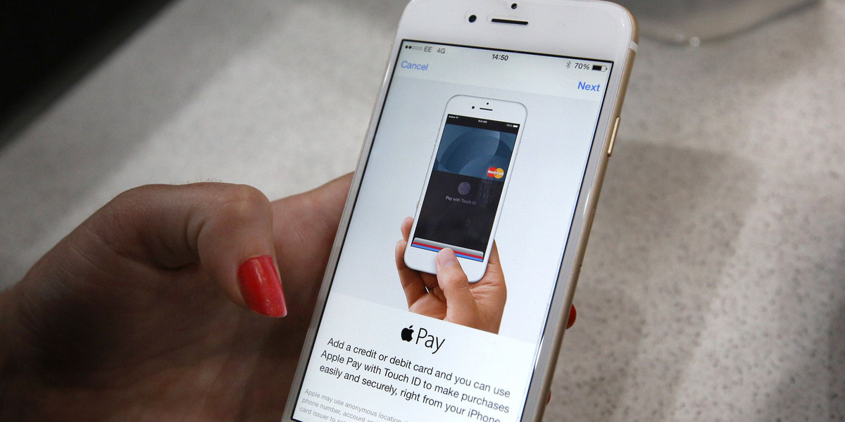 Apple Pay jest jedną z usług Apple