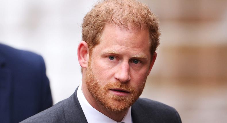 Prince Harry at the Royal Courts of Justice in London in March 2023.Dan Kitwood / Staff / Getty Images
