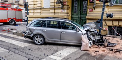 Karambol na Gdańskiej! O krok od tragedii!