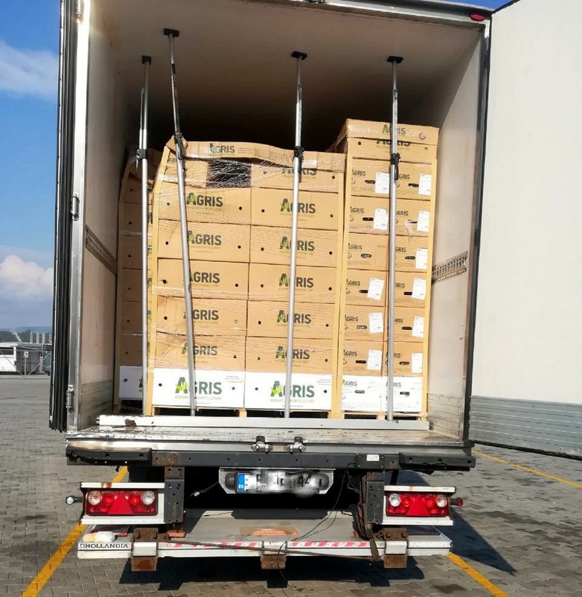 Hladnjača u kojoj su pronađeni migranti