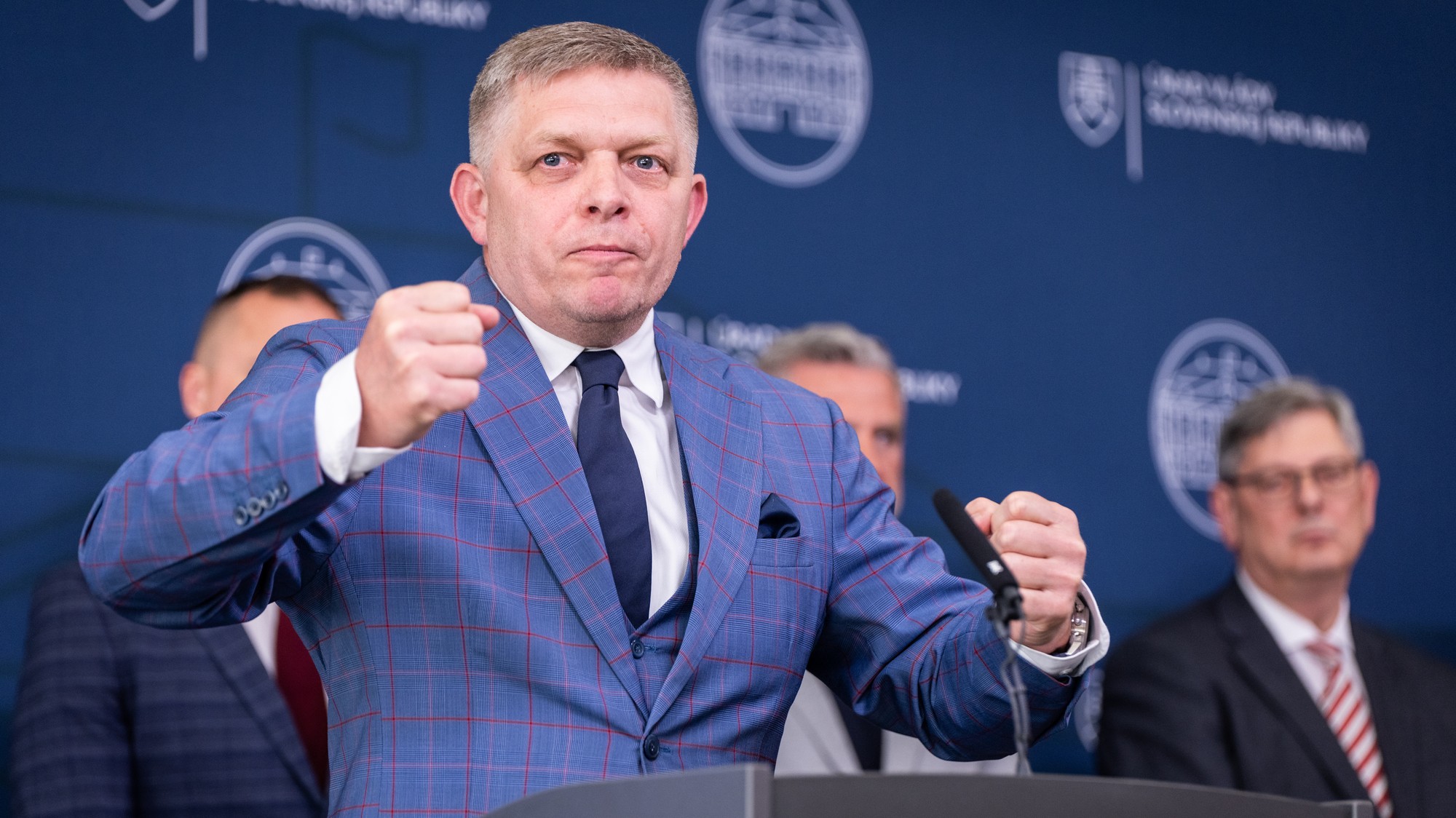 Robert Fico, David Lindtner, Tibor Gašpar a Boris Susko,