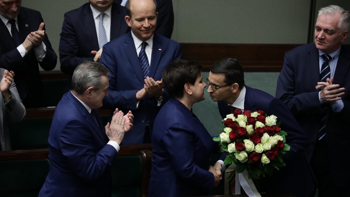 Mateusz Morawiecki, Beata Szydło, Piotr Gliński, Konstanty Radziwiłł, Jarosław Gowin