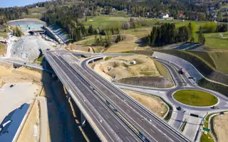 Najdłuższy tunel na Zakopiance przebity 