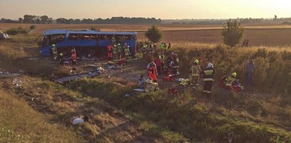 Wypadek autobusu z dziećmi jadącymi na wakacje. Są ranni!