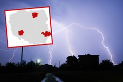 Burze i intensywne opady deszczu i gradu. Alert RCB dla trzech województw