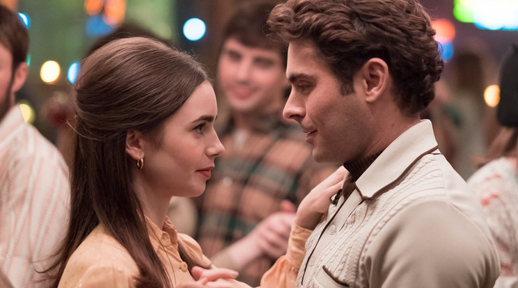 Liz (Lily Collins) könyvet írt Ted Bundyról (Zac Efron), élete fantomjáról – ennek alapján készült a film / Fotó: Big Bang Media