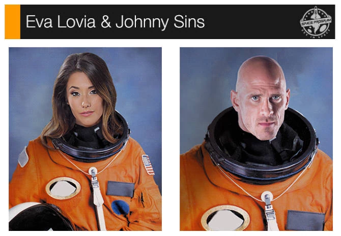 Główni "bohaterowie" SEXPLONATION - Eva Lovia i Johnny Sins
