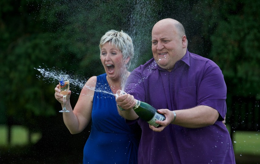 Edrijen i Džilijan Bajford iz vremena slavlja