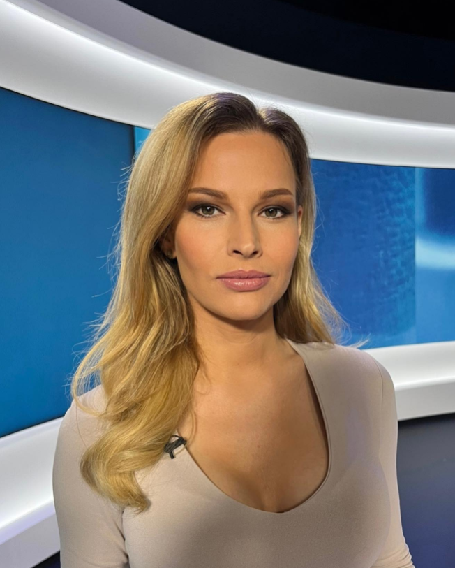 Česká moderátorka Petra Křivková-Svoboda.