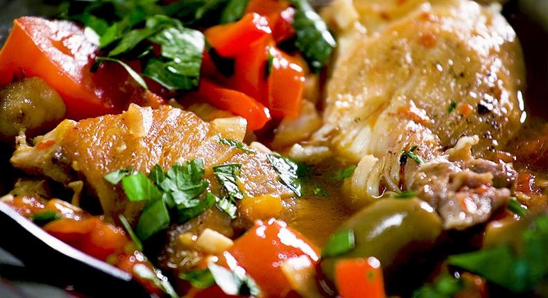 chicken cacciatore