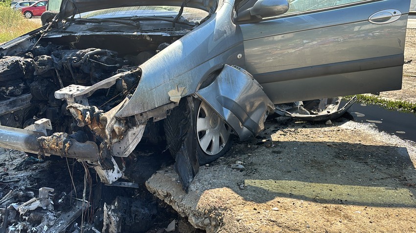 Zapaljen automobil u Rakovici