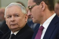 Jarosław Kaczyński Mateusz Morawiecki