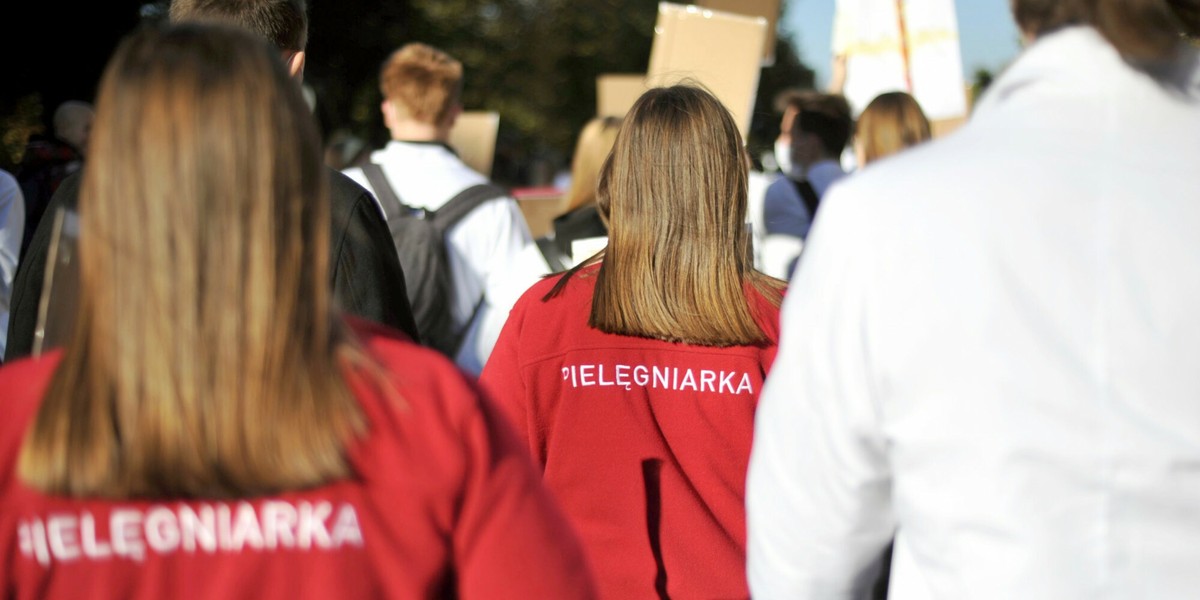 Pielęgniarki zapowiedziały manifestację.