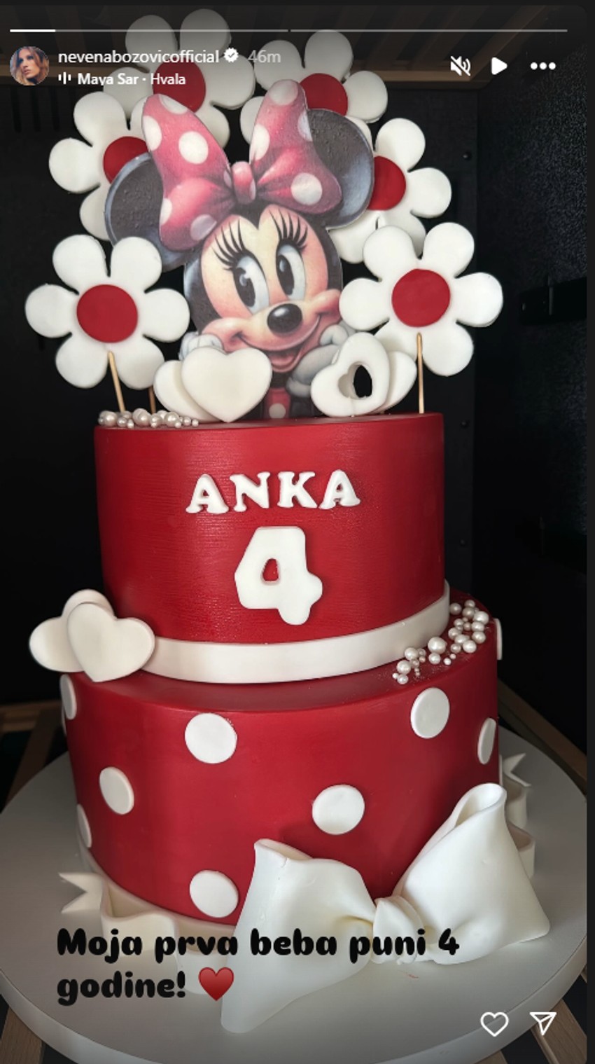 Torta za Ankin četvrti rođendan