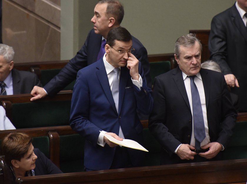 Ministrowie Morawiecki i Gliński