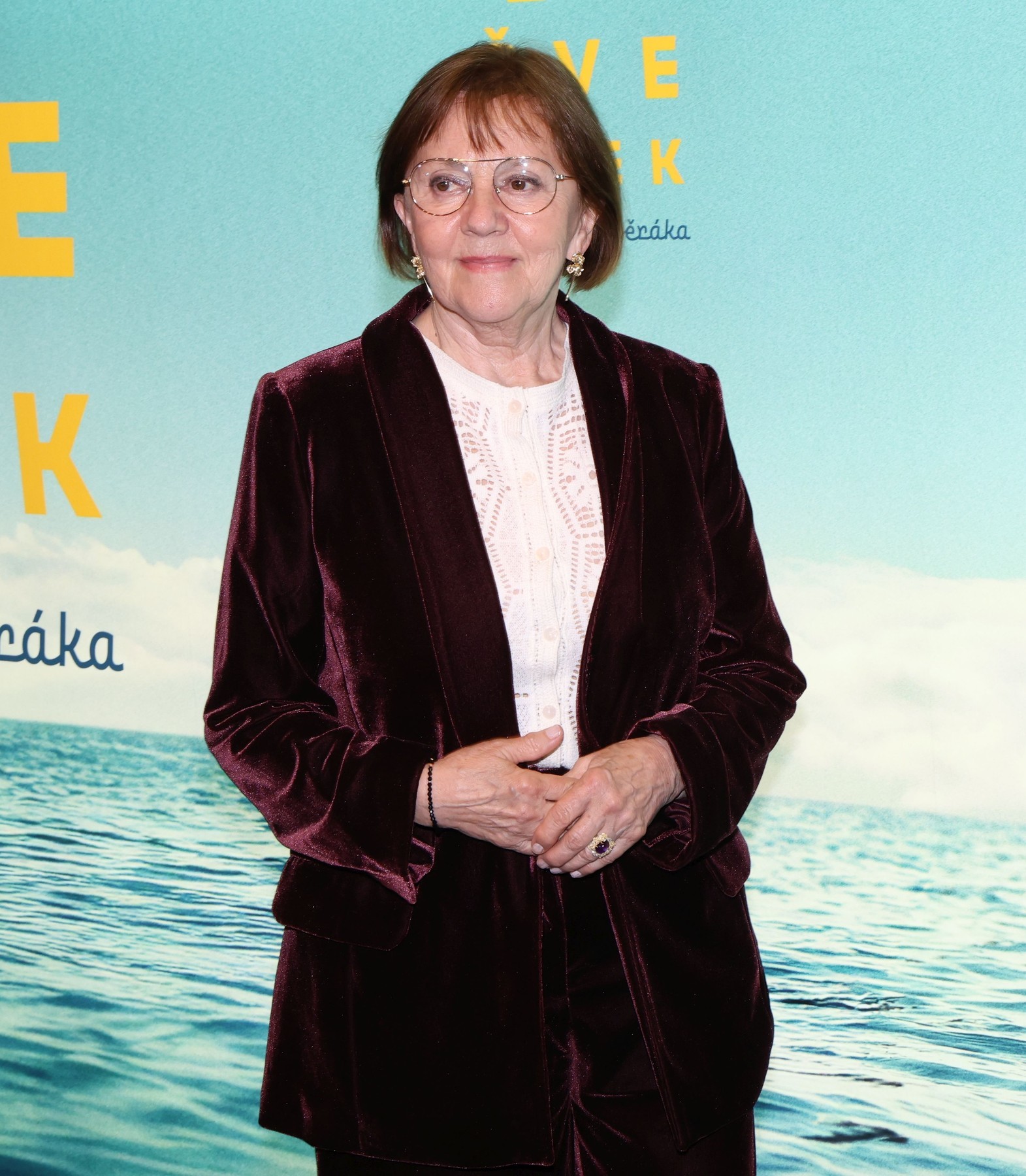 Česká herečka Lenka Termerová. 