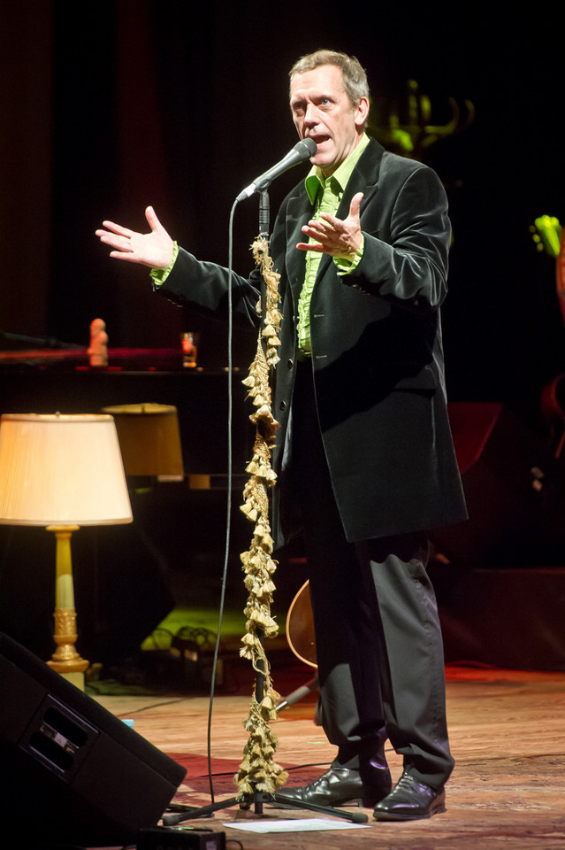 Hugh Laurie w Sali Kongresowej (fot. Rafał Nowakowski/Onet)