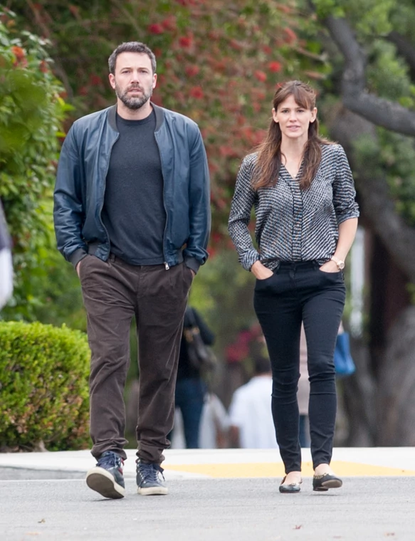 Ben Affleck i Jennifer Garner (Los Angeles, kwiecień 2015 r.)
