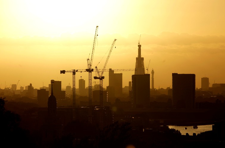 Maj 2011. Shard London Bridge rośnie z każdym miesiącem.