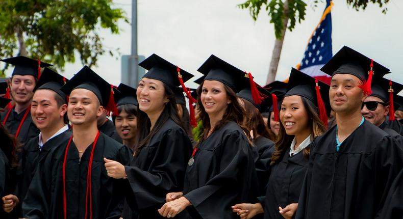 University of Hawaii graduates.