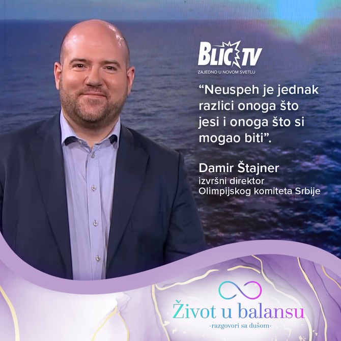 Damir Štajner u emisiji "Život u balansu - razgovori sa dušom", Foto: Ringier, Blic TV