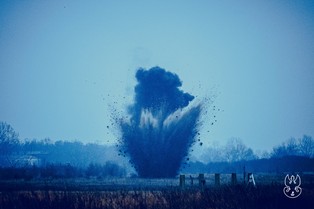 Kilkaset kilogramów materiałów wybuchowych poszło z dymem. Tak szkolą się saperzy WOT