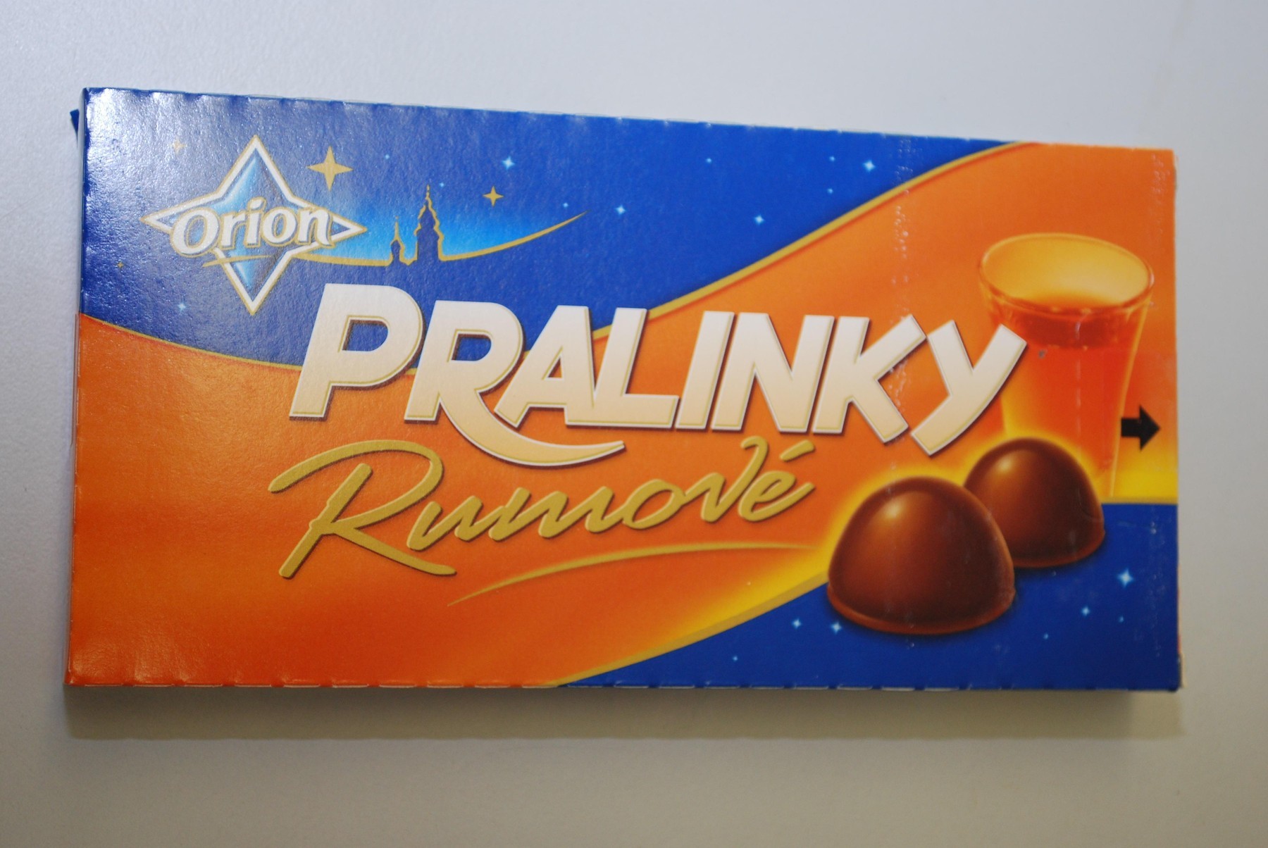 Rumové pralinky.