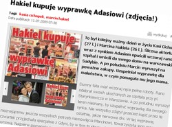 Tata Hakiel na zakupach