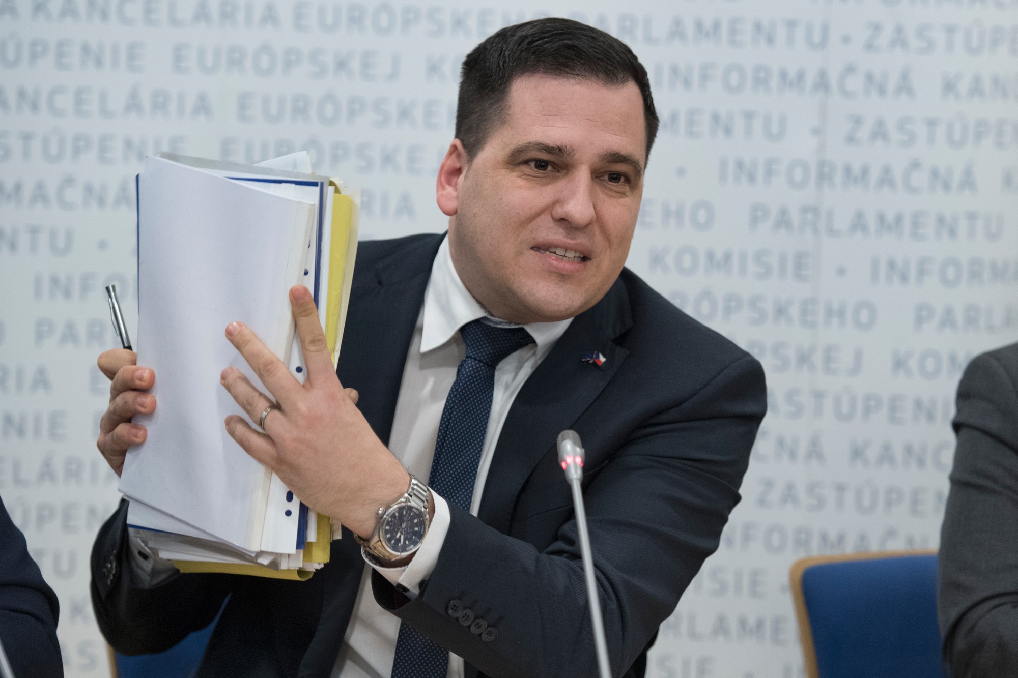 Český europoslanec Tomáš Zdechovský.