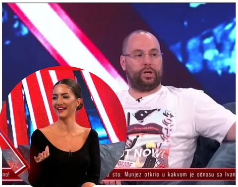 Anđela Đuričić i Zvezdan Slavnić (Foto: Screenshot TV Red)