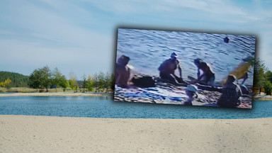 Dramatyczne sceny na plaży. Dziewczynka topiła się na oczach plażowiczów [NAGRANIE]