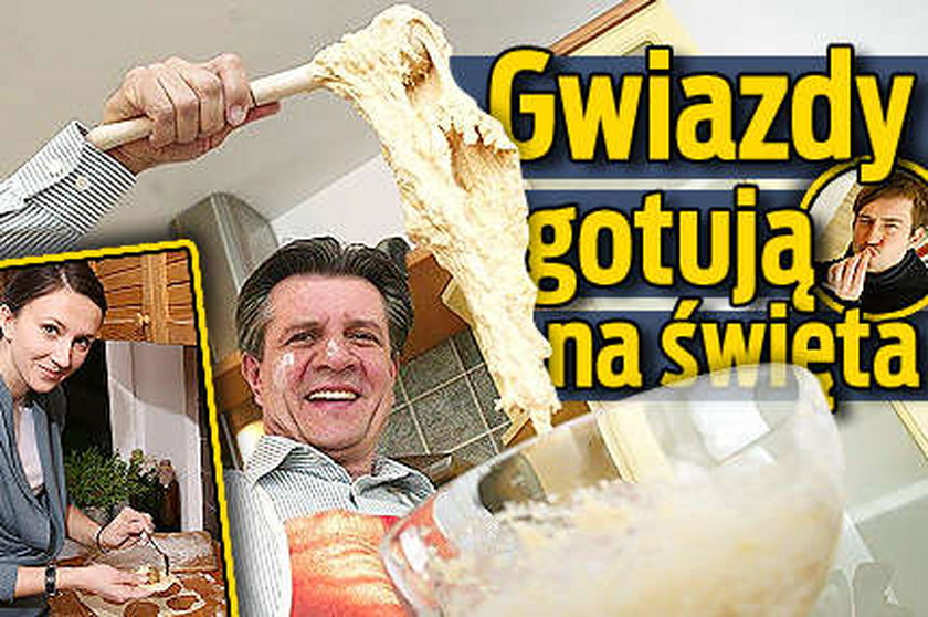 Gwiazdy gotują na święta. Znani w kuchni