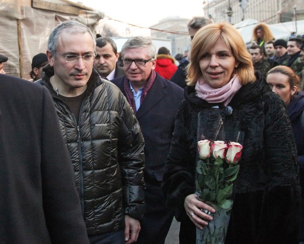 Michaił Chodorkowski w Kijowie