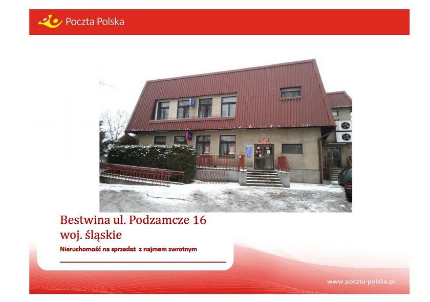 Budynki Poczty Polskiej z Bestwiny