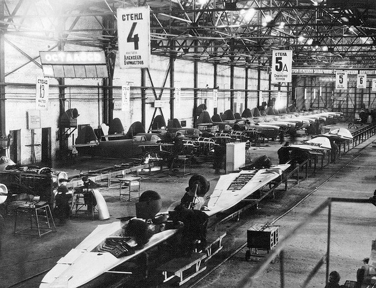 Zakłady lotnicze w Saratowie w czasie wojny z Niemcami