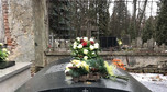 Tak wygląda grób Romualda Lipki dwa lata po śmierci