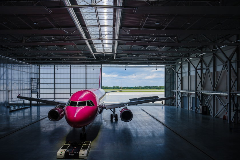 Tutaj będą serwisowane maszyny Wizz Air, które latają na dalekich dystansach