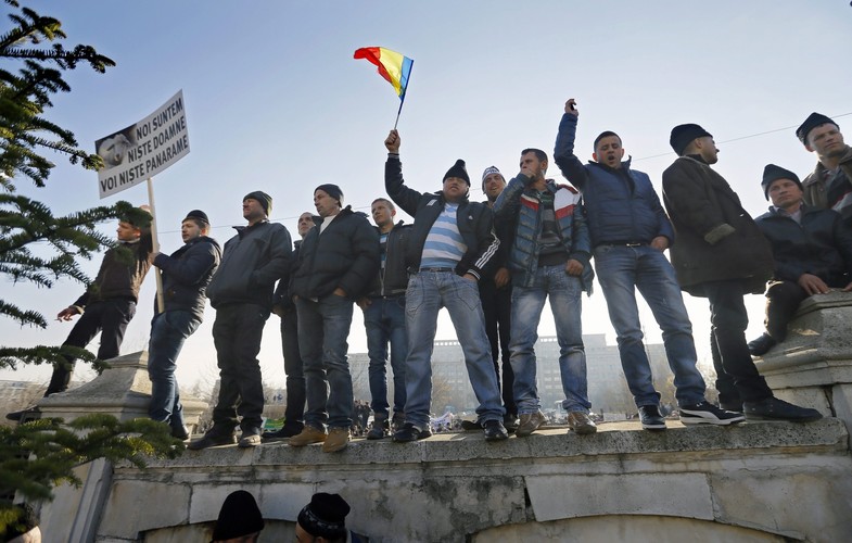 Rumuńscy pasterze protestują