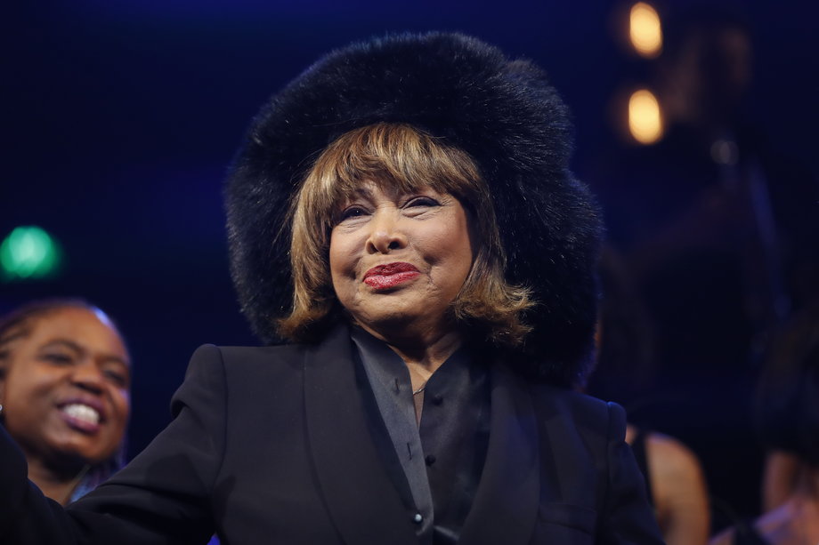 Tina Turner podczas premiery musicalu "Tina" w Stage Operettenhaus 3 marca 2019 r. w Hamburgu w Niemczech.
