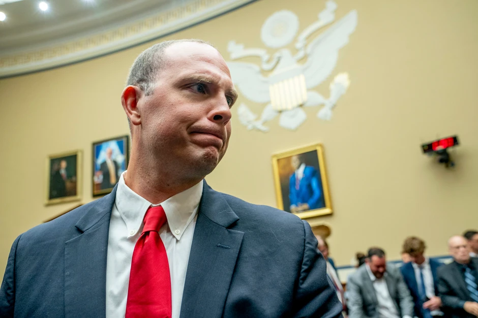 Dejvid Graš na svedočenjuu Kongresu u NLO 26. jula