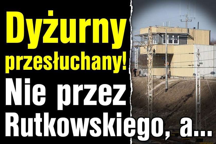 Dyżurny przesłuchany! Nie Rutkowski, a...