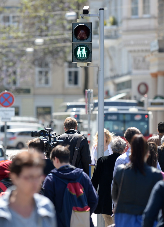 AUSTRIA SOCIETY CULTURE (Traffic Lights Vienna)